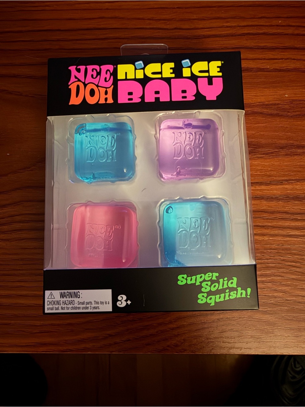 Needoh Nice Ice Baby Cubes 4 pack NEW